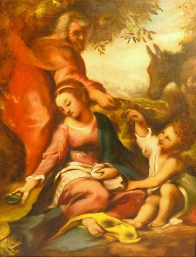 Die Madonna mit den Kirschen