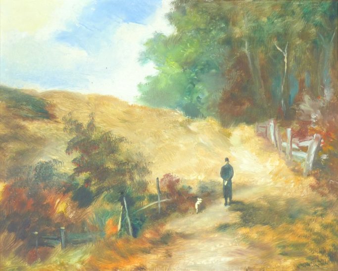 Dorfpfarrers Morgenspaziergang