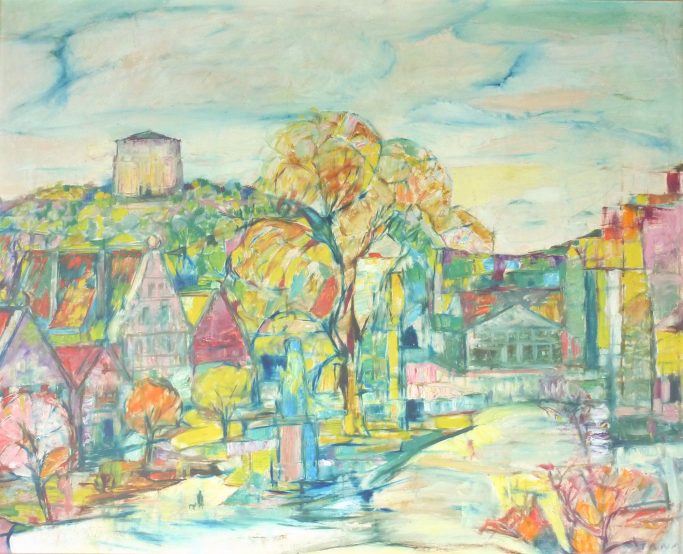 Kelheim: Ludwigsplatz mit Befreiungshalle