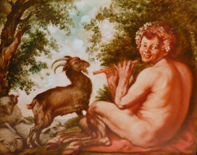 Ein Satyr